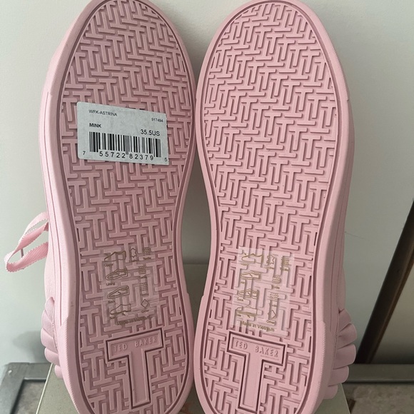 Ted Baker Astrina Mink Pink Sneakers - Size 35.5/US 5.5